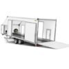 Fahrzeugtransporter Zweiachser HUMBAUR Serie 4000 MTKB355724-22 Fahrzeugtransportkoffer kippbar