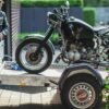 STEMA WOM 1800 STS O2 18-35-17.1 Absenkanhänger mit 1 Verzurrschiene und Reling – 100 km/h Zulassung