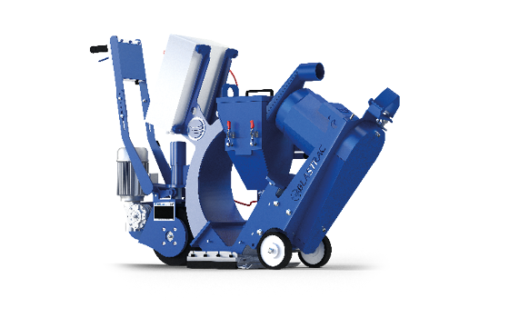 BLASTRAC / HUSQVARNA 1-10 DPS75 – Kugelstrahlmaschine VORFÜHRGERÄT