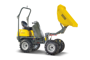 1001_a.png Wacker Neuson Raddumper 1001 mit Hochkippmulde 1.000kg Zuladung
