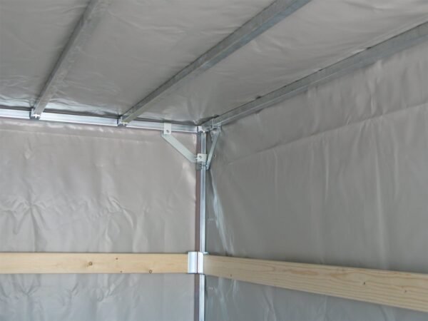 Humbaur HN203116 Planenaufbau – 1800 mm lichte Innenhöhe