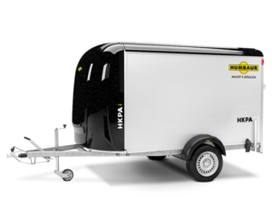 Kofferanhänger Tieflader HUMBAUR Serie 5000 Poly-Alu Kofferanhänger HKPA 153217