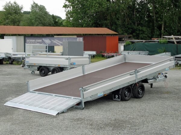 Hapert Indigo HT-2 – 3500 – 5050 x 2210 Kipphydraulik, Parabelfederung, Rampe