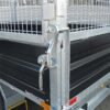 Humbaur HTK 3500.31 STAHL E-Pumpe, Gitteraufsatz, Rampen, Stützen