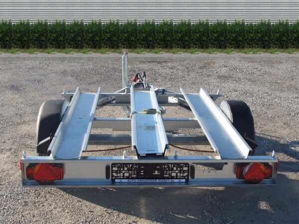 Humbaur HM102113 Motorradtransporter mit 3 Motorradschienen