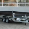 Humbaur HTK 3500.37 STAHL E-Pumpe – Stahlbordwand Schwarz