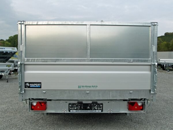 Hapert Cobalt HM-3 – 3500 3 Achs Multi Ferro Stahlblechaufsatz 600 mm, 400 mm Alu BW