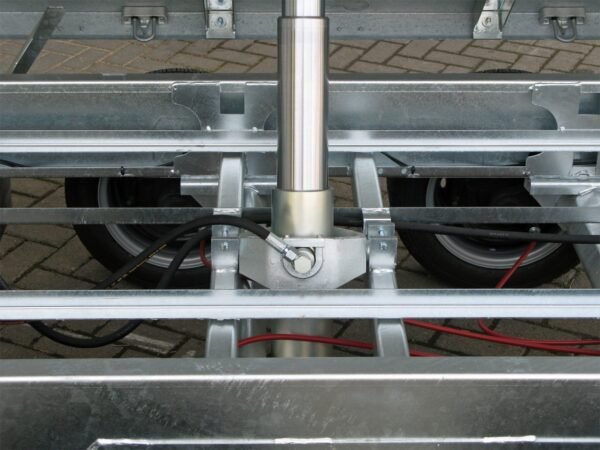 Humbaur HTK 3500.37 STAHL E-Pumpe – Stahlbordwand Schwarz