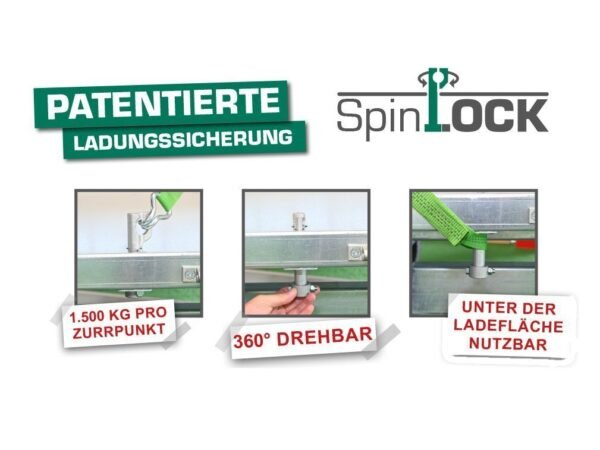 Unsinn UHK 2715-15-13 Pumpless, Spinlock 8 Zurrpins, 100 km/h