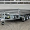 Humbaur HTK 3500.41 STAHL Tridem 3 Achser NEU – Stahlbordwand Schwarz