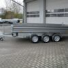Humbaur HTK 3500.41 STAHL Tridem 3 Achser NEU – Stahlbordwand Schwarz
