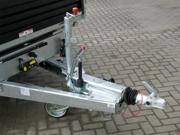 Humbaur HTK 3500.31 STAHL E-Pumpe, Gitteraufsatz, Rampen, Stützen