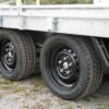 Hapert Indigo HT-2 – 3500 – 4550 x 2000 Kipphydraulik, Parabelfederung, Reling, Rampe