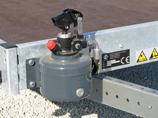 STEMA WOM XT 750 STS O1 7.5-25-13.1 Ungebremster Absenkanhänger