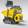 Wacker Neuson DT05 Minidumper mit Frontkippmulde und Selbstladeschaufel 500kg Zuladung