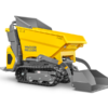 Wacker Neuson DT05e zero emissio Minidumper und Frontkippmulde mit Selbstladeschaufel 500kg Zuladung