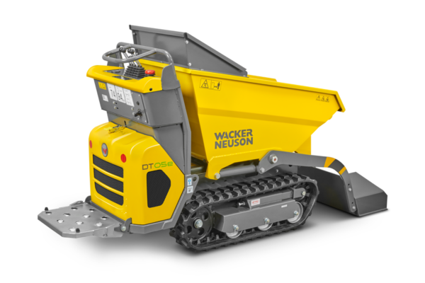 Wacker Neuson DT08 Minidumper mit Frontkippmulde und Selbstladeschaufel 800kg Zuladung