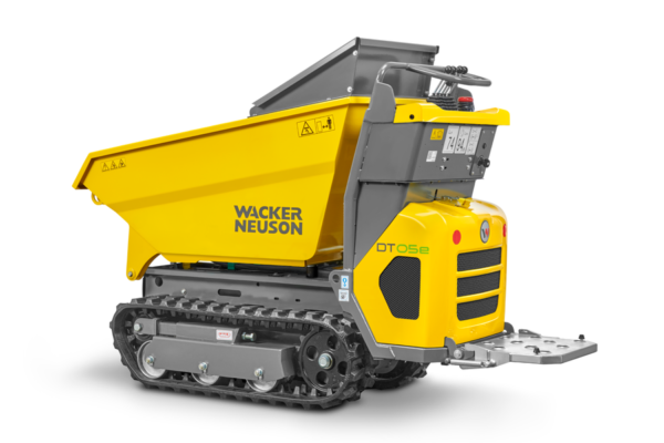 Wacker Neuson DT05e zero emission Minidumper mit Frontkippmulde 500kg Zuladung
