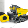 Wacker Neuson DT10e zero emission Minidumper mit Frontkippmulde und Selbstladeschaufel 1.000kg Zul.