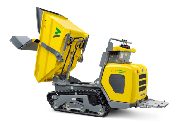 Wacker Neuson DT10e zero emission Minidumper mit Frontkippmulde und Selbstladeschaufel 1.000kg Zul.