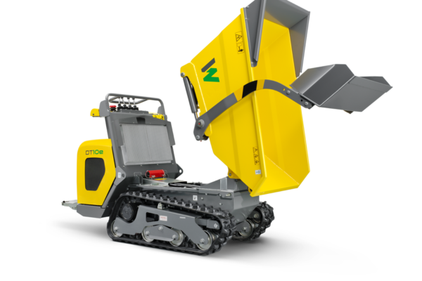 Wacker Neuson DT10e zero emission Minidumper mit Frontkippmulde und Selbstladeschaufel 1.000kg Zul.
