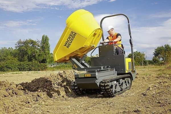 Wacker Neuson DT15 Kettenumper mit Drehkippmulde 1.500kg Zuladung