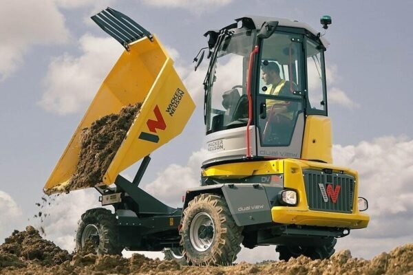DV45.jpeg Wacker Neuson Dual View Raddumper DV45 mit Drehkippmulde 4.200kg Zuladung