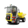 Wacker Neuson Dual View Raddumper DV60-2 mit Drehkippmulde 6.000kg Zuladung