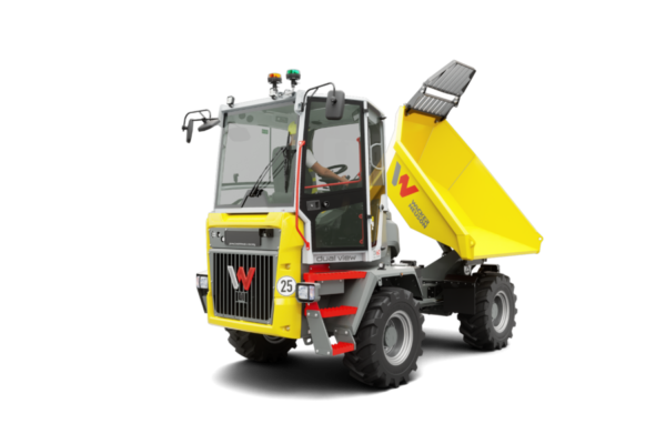 Wacker Neuson Dual View Raddumper DV60-2 mit Drehkippmulde 6.000kg Zuladung