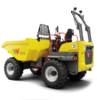 Wacker Neuson Raddumper DW90-3 mit Frontkipmulde 9.000kg Zuladung