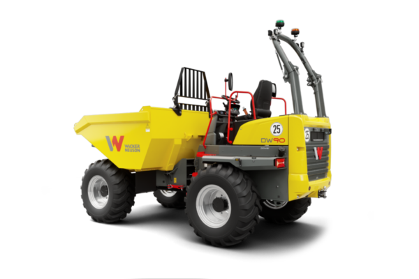 Wacker Neuson Raddumper DW90-3 mit Frontkipmulde 9.000kg Zuladung