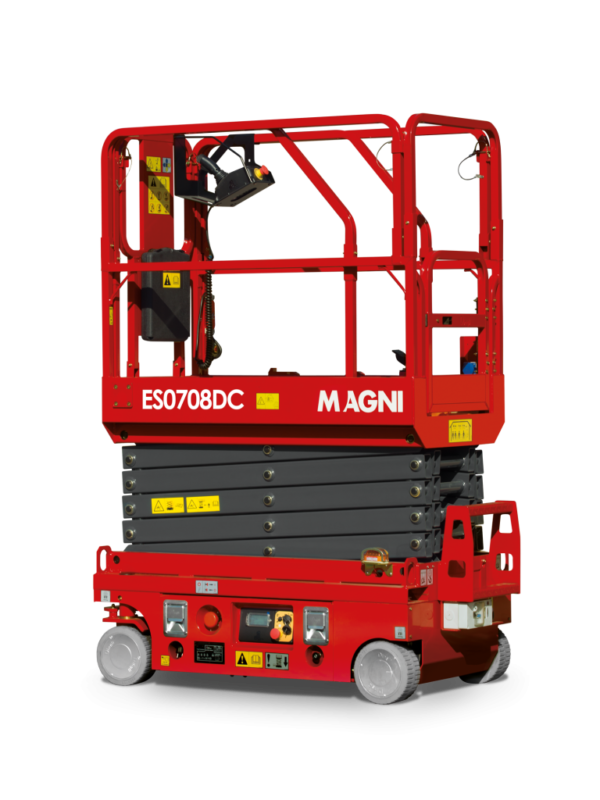 MAGNI ES0708DCBW Elektro-Scherenarbeitsbühne 7,6 mtr. (Big Wheels)