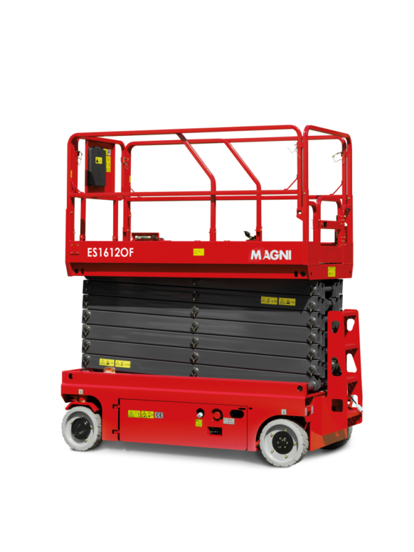 MAGNI ES1612OF Elektro-Scherenarbeitsbühne 15,7 mtr. (ölfrei)