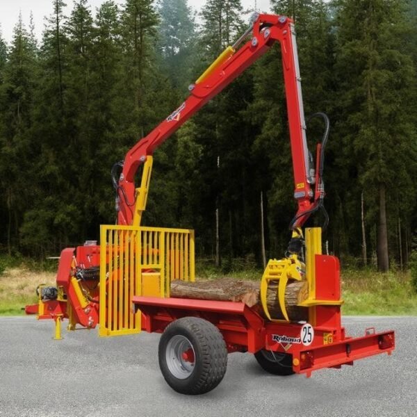 RABAUD F45 | hydraulischer Liegendspalter für Schlepper – 260 cm
