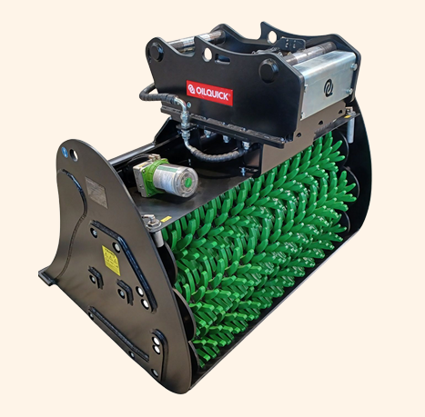 HÄNER HSS 1000-3 – Schaufel-Separator für Minibagger 4,0 – 7,0 to.