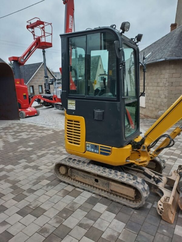 KOMATSU PC16R-3HS – Minibagger mit Tilt | Gebrauchtgerät