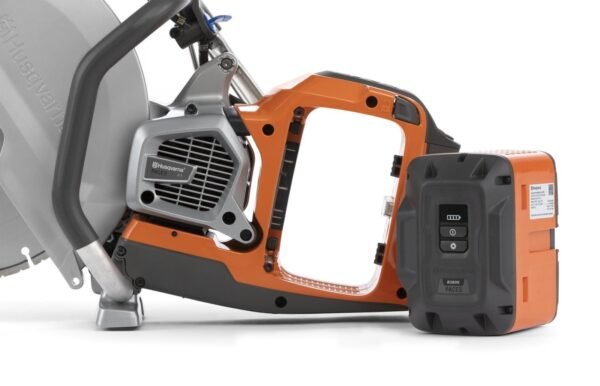 HUSQVARNA K1 PACE Akku Trennschleifer Ø 350 mm SET MIT 2 AKKUS, LADEGERÄT, TRENNSCHEIBE & KISTE