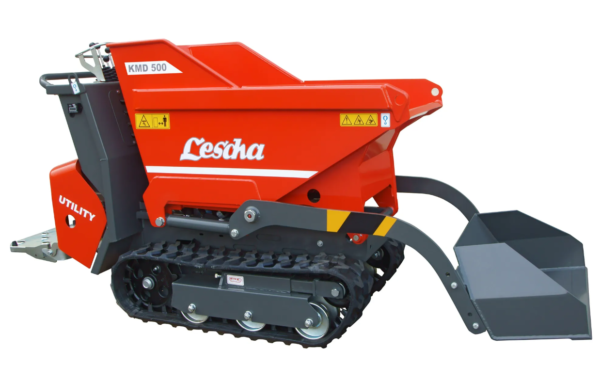 LESCHA KMD 500 | Minidumper mit Selbstladeschaufel