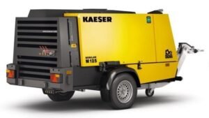 KAESER MOBILAIR M125 – Baukompressor mit Stromerzeuger 13 kVA mobil