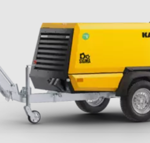 KAESER MOBILAIR M76 – Baukompressor mit Stromerzeuger 8,5 kVA mobil