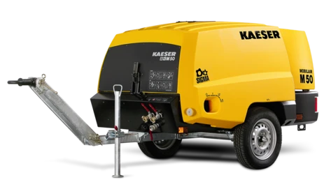 KAESER MOBILAIR M50 E – Elektrischer Baukompressor mobil