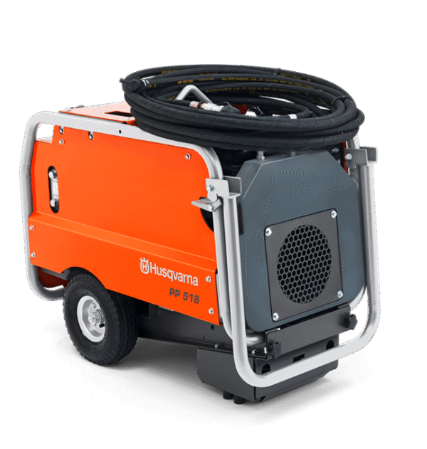 HUSQVARNA PP 518 , benzinbetriebenes Hydraulik-Aggregat