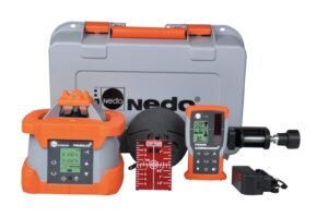 NEDO PRIMUS 2 HVA2N mit Commandor 2 – Rotations- / Neigungslaser horizontal & vertikal