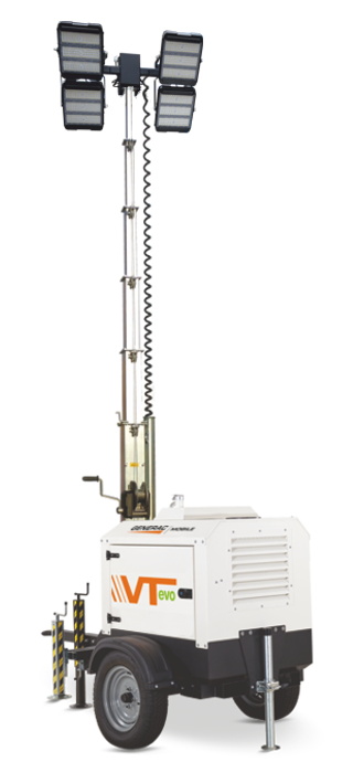 PRAMAC / Generac VTevo dieselbetriebener Lichtmast