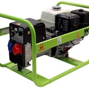 PRAMAC W 220 benzinbetriebener Schweißgenerator mit Stromerzeuger 230 / 400 Volt | 5,6 kVA