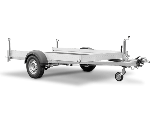 Fahrzeugtransporter Einachser HUMBAUR Serie 4000 KFT153117 Alu
