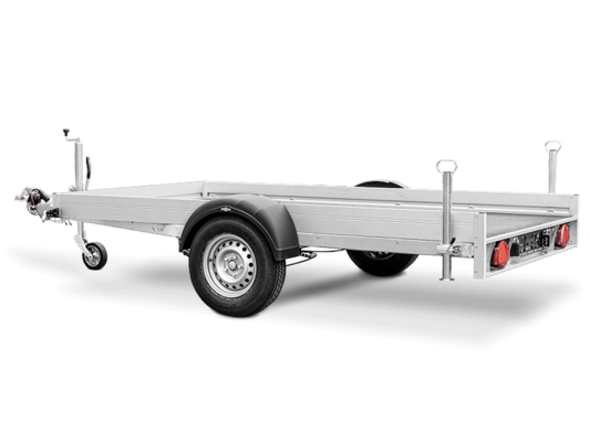 Fahrzeugtransporter Einachser HUMBAUR Serie 4000 KFT153117 Alu