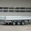 Humbaur HTK 3500.41 ALU Tridem 3 Achser mit E-Pumpe