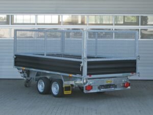 Humbaur HTK 3000.31 STAHL PROFI Stahlgitteraufsatz 600 mm, Auffahrpaket