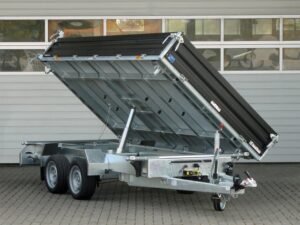 Humbaur HTK 3500.31 STAHL E-Pumpe, Rampen und Stützen
